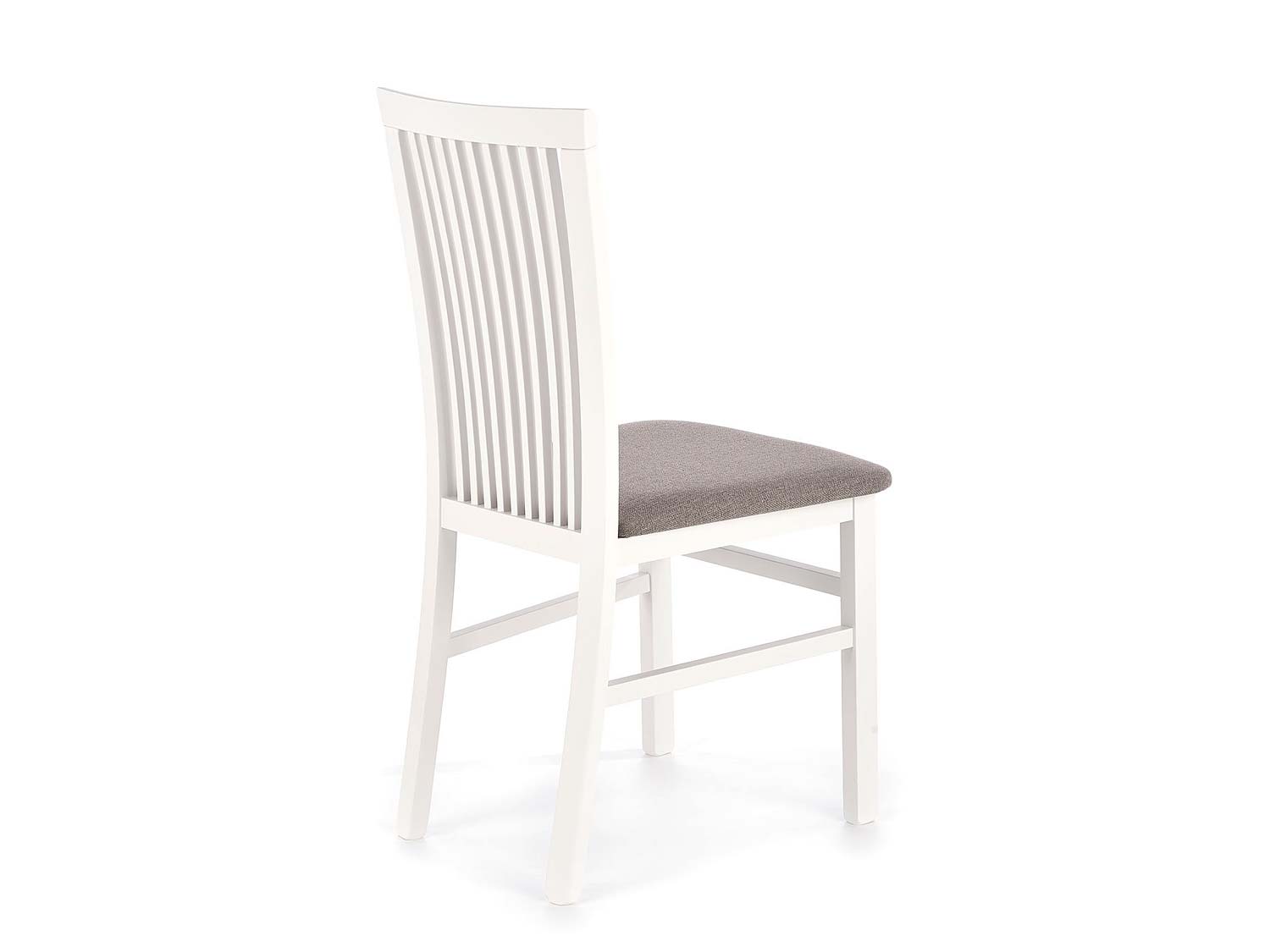 Białe krzesło do jadalni