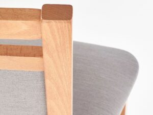 miniaturka Eleganckie krzesło Tapicerowane PALENCIA 1