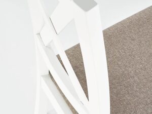 miniaturka Białe Krzesło do Kuchni MALAGA