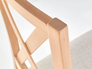 miniaturka Białe Krzesło do Kuchni MALAGA