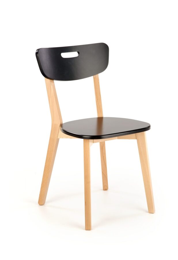 Krzesło do Kuchni z Drewnianym Oparciem Nicolas