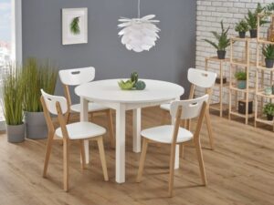 miniaturka Krzesło do Kuchni z Drewnianym Oparciem Nicolas