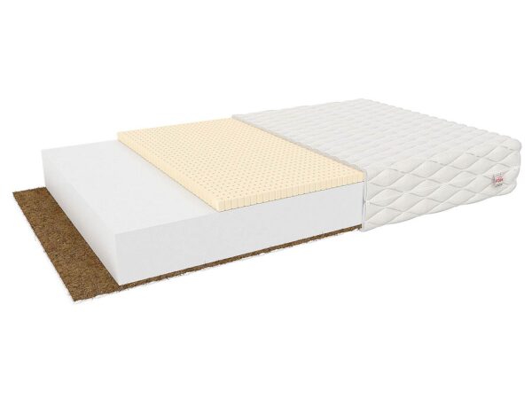 Materac z warstwą kokosową i pianką – model o zwiększonej twardości