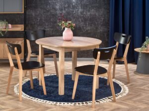 miniaturka Krzesło do Kuchni z Drewnianym Oparciem Nicolas