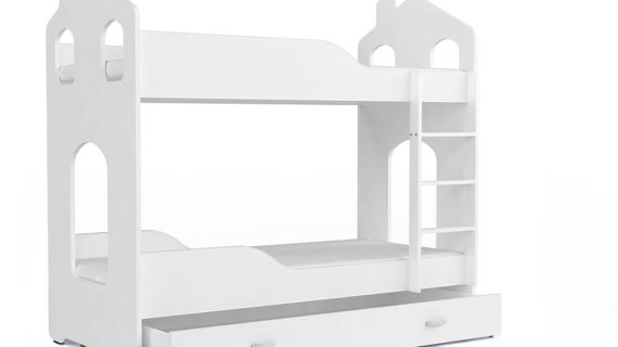 miniaturka Łóżko Domek Piętrowe JACK