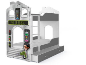 miniaturka Łóżko Piętrowe Domek JACK