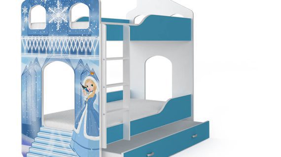 miniaturka Łóżko Piętrowe Domek JACK