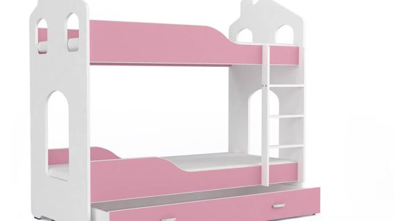 miniaturka Łóżko Domek Piętrowe JACK