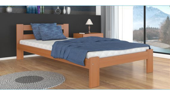 miniaturka Łóżko Sosnowe ze Stelażem MELANIA