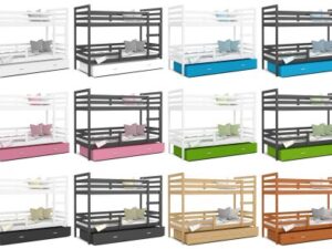 miniaturka Łóżko Pietrowe z Szufladą MIKE