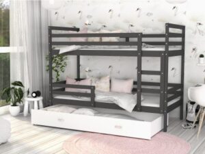 miniaturka Łóżko Pietrowe z Szufladą MIKE