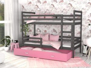 miniaturka Łóżko Pietrowe z Szufladą MIKE