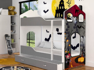 miniaturka Łóżko Piętrowe Domek JACK