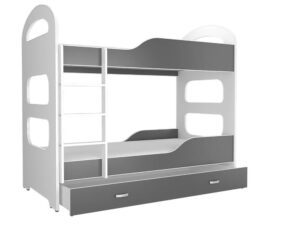 miniaturka Łóżko Piętrowe z Szufladą dla Dziecka JACK