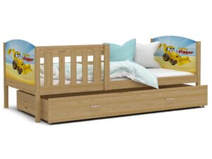 miniaturka Łóżko 80×200 z Szufladą DUMBO P