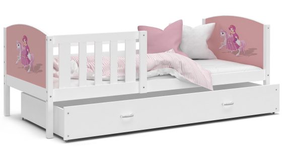 miniaturka Łóżko 80×200 z Szufladą DUMBO P