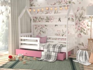 miniaturka Łóżko Domek z Pojemnikiem HOUSE