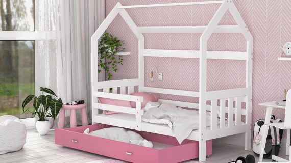 miniaturka Łóżko Domek z Pojemnikiem HOUSE