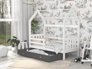 miniaturka Łóżko Domek z Pojemnikiem HOUSE