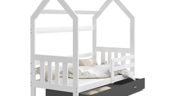 miniaturka Łóżko Domek z Pojemnikiem HOUSE