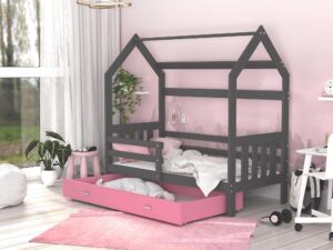 miniaturka Łóżko Domek z Pojemnikiem HOUSE