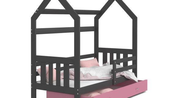 miniaturka Łóżko Domek z Pojemnikiem HOUSE