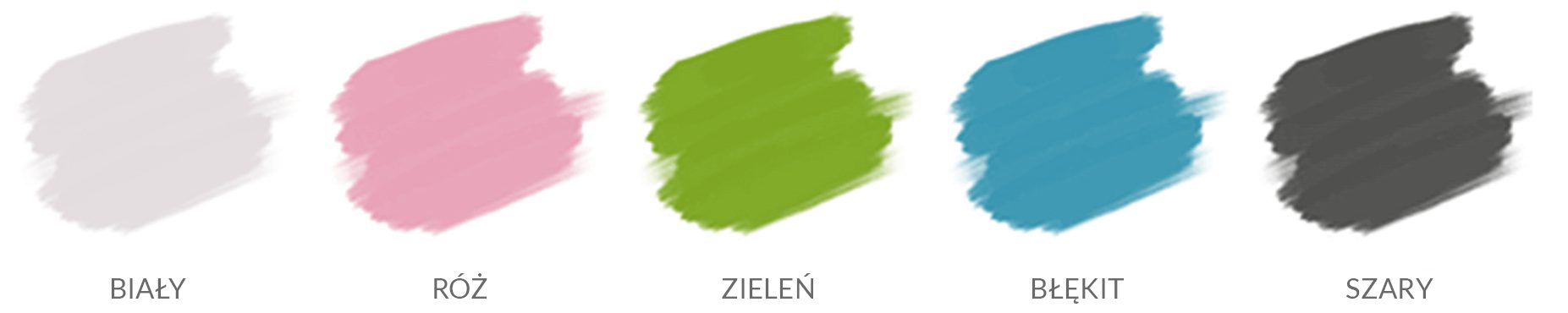 Próbniki kolorów szuflad