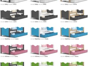 miniaturka Łóżko 80×190 z Pojemnikiem na Pościel RICO