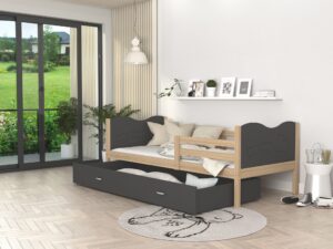 miniaturka Łóżko z barierką  90×200 dla Dziecka JERRY P