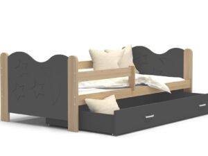 miniaturka Łóżko 80×190 z Pojemnikiem na Pościel RICO