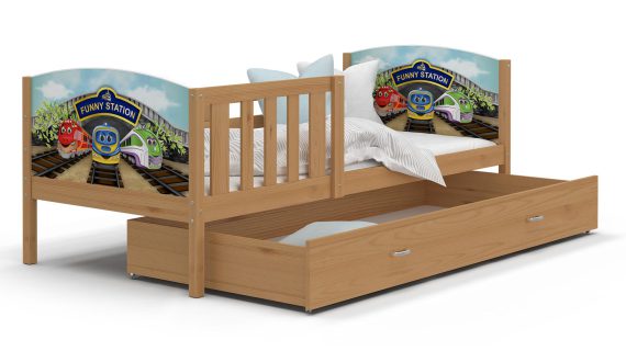 miniaturka Łóżko 80×200 z Szufladą DUMBO P