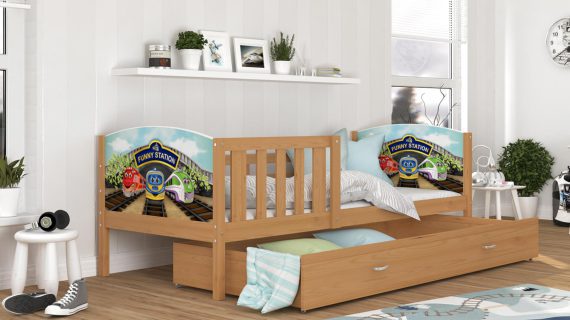 miniaturka Łóżko 80×200 z Szufladą DUMBO P