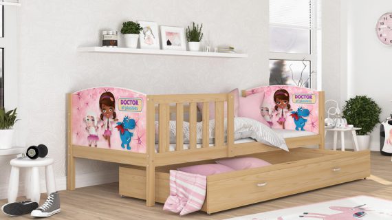 miniaturka Łóżko 80×200 z Szufladą DUMBO P