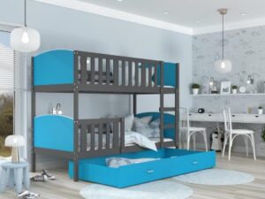 miniaturka Łóżko z Pojemnikiem na Pościel Piętrowe DUMBO