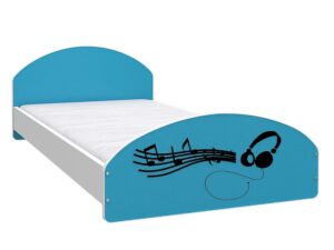 miniaturka łóżko Pojedyncze z Nadrukiem AXEL