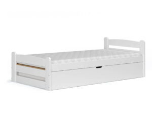 miniaturka Łóżko Drewniane 90×200 Podnoszony Stelaż FELIKS