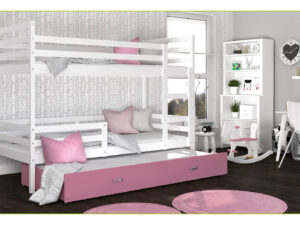 miniaturka Łóżko Trzyosobowe Piętrowe dla Dzieci MIKE 3