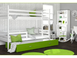 miniaturka Łóżko Trzyosobowe Piętrowe dla Dzieci MIKE 3