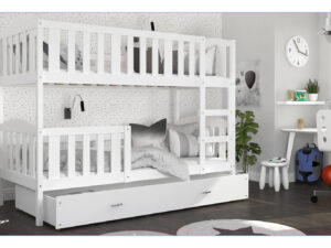 miniaturka Łóżko Piętrowe z Pojemnikiem na Pościel JANKES