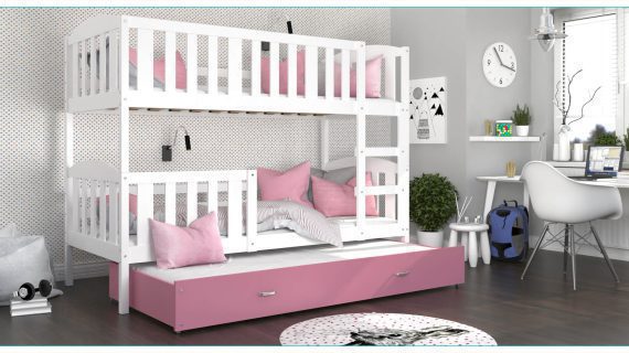 miniaturka Trzyosobowe Łóżko Piętrowe JANKES 3