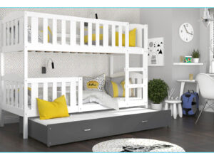 miniaturka Trzyosobowe Łóżko Piętrowe JANKES 3