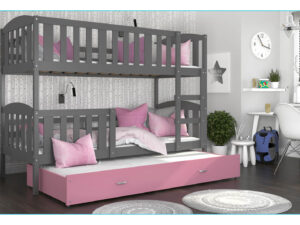 miniaturka Trzyosobowe Łóżko Piętrowe JANKES 3