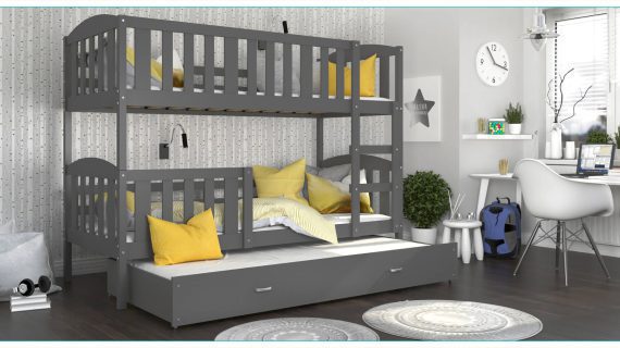 miniaturka Trzyosobowe Łóżko Piętrowe JANKES 3