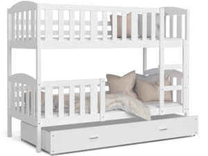 miniaturka Łóżko Piętrowe z Pojemnikiem na Pościel JANKES