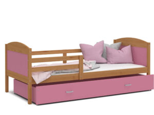 miniaturka Łóżko dla Dziecka z Barierką i Szufladą Dyzio P