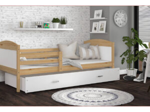 miniaturka Łóżko dla Dziecka z Barierką i Szufladą Dyzio P