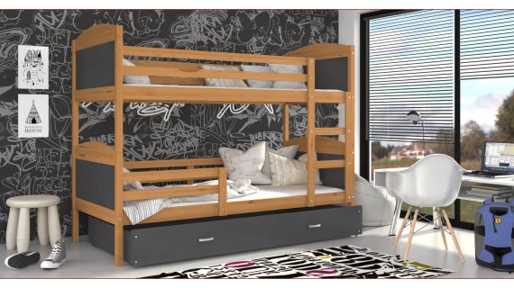 miniaturka Łóżko dla Dzieci Piętrowe DYZIO