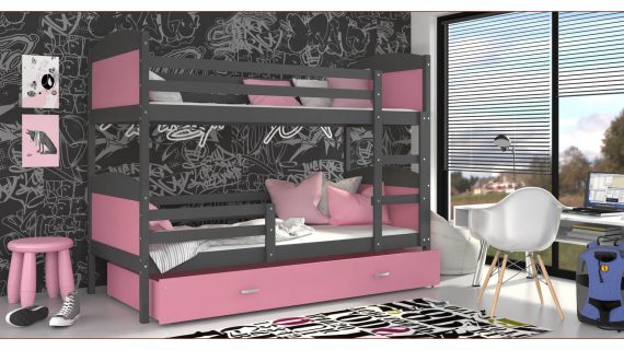 Łóżko dla Dzieci Piętrowe DYZIO
