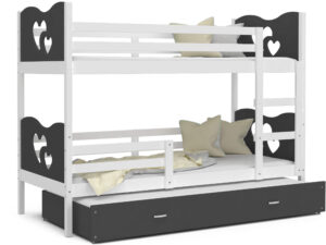 miniaturka Trzyosobowe Piętrowe Łóżko JERRY 3