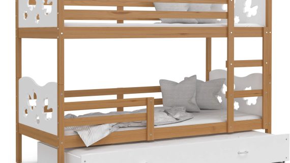 miniaturka Trzyosobowe Piętrowe Łóżko JERRY 3